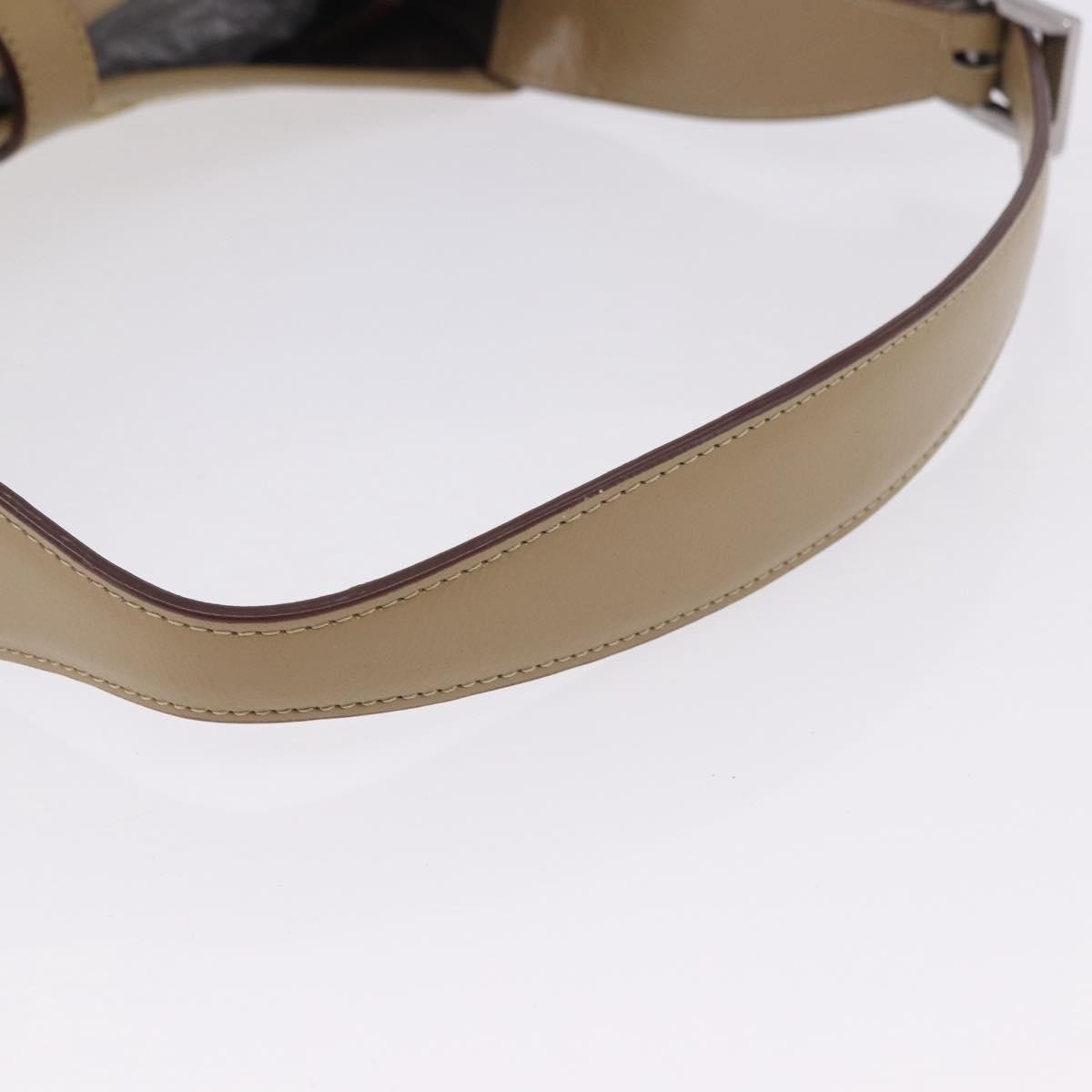 Gucci Jackie Canvas Beige Canvas Handbag (Pre-Owned)