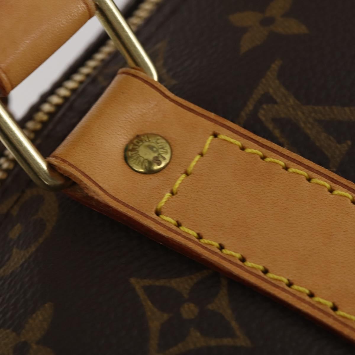 Louis Vuitton Keepall Monogram Canvas Brown Canvas Travel Bag Bag (Pre-Owned)