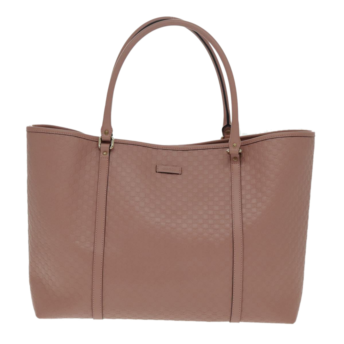 Gucci Micro Guccissima Pink Leather Tote Bag (Pre-Owned)