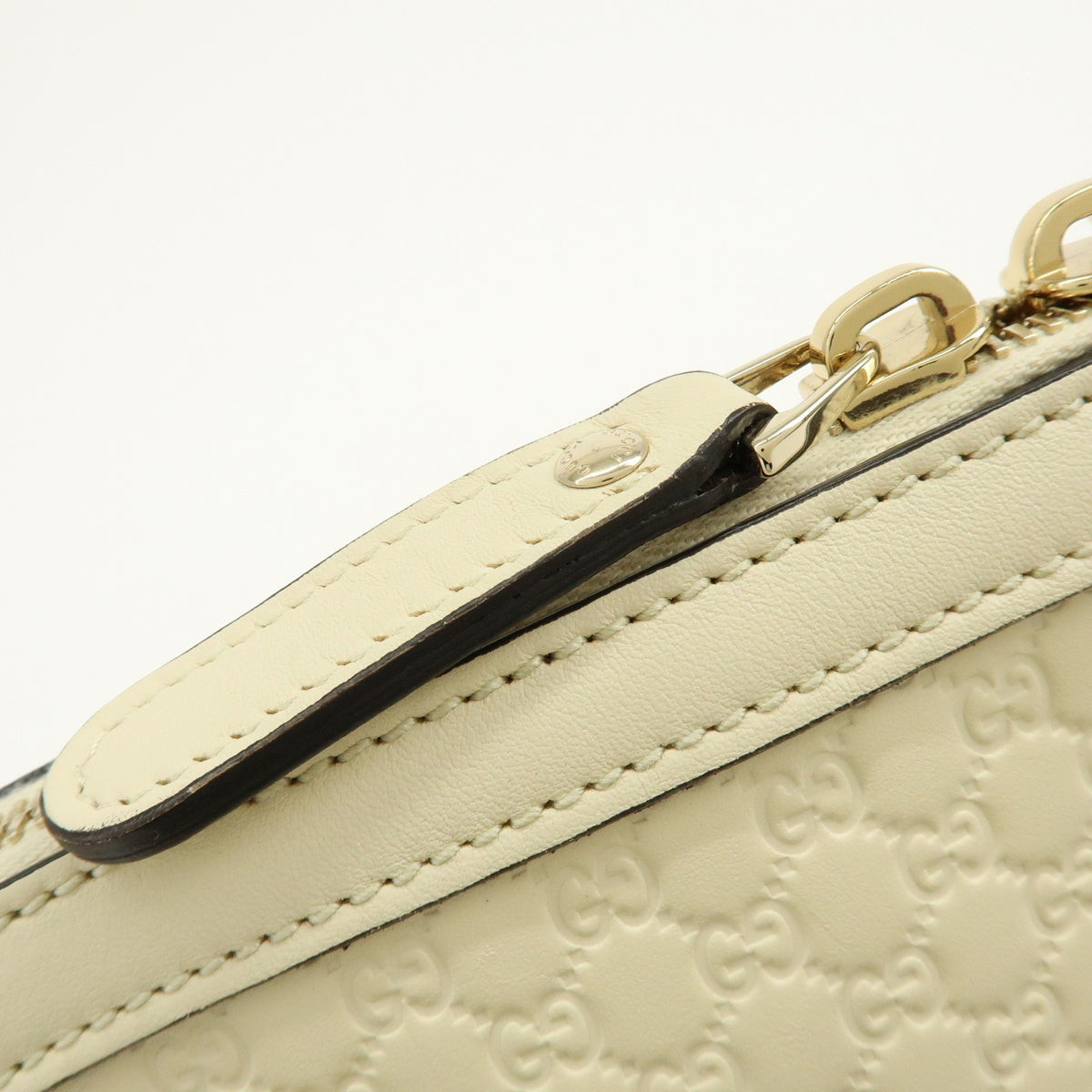 Gucci Convertible Dome Satchel Microguccissima Leather Beige Leather Handbag (Pre-Owned)
