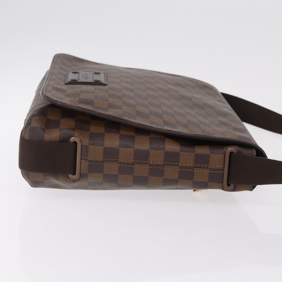 Louis Vuitton Brooklyn Damier Brown Canvas Shoulder Bag Bag (Pre-Owned)