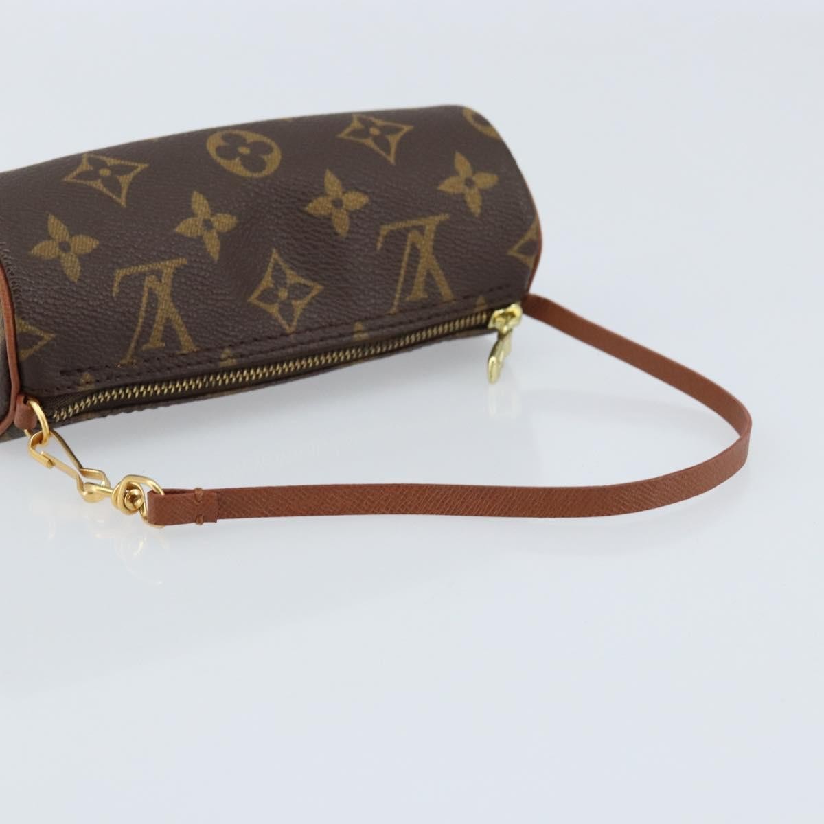 Louis Vuitton Papillon Pochette Monogram Canvas Brown Canvas Clutche & Pouche Bag (Pre-Owned)