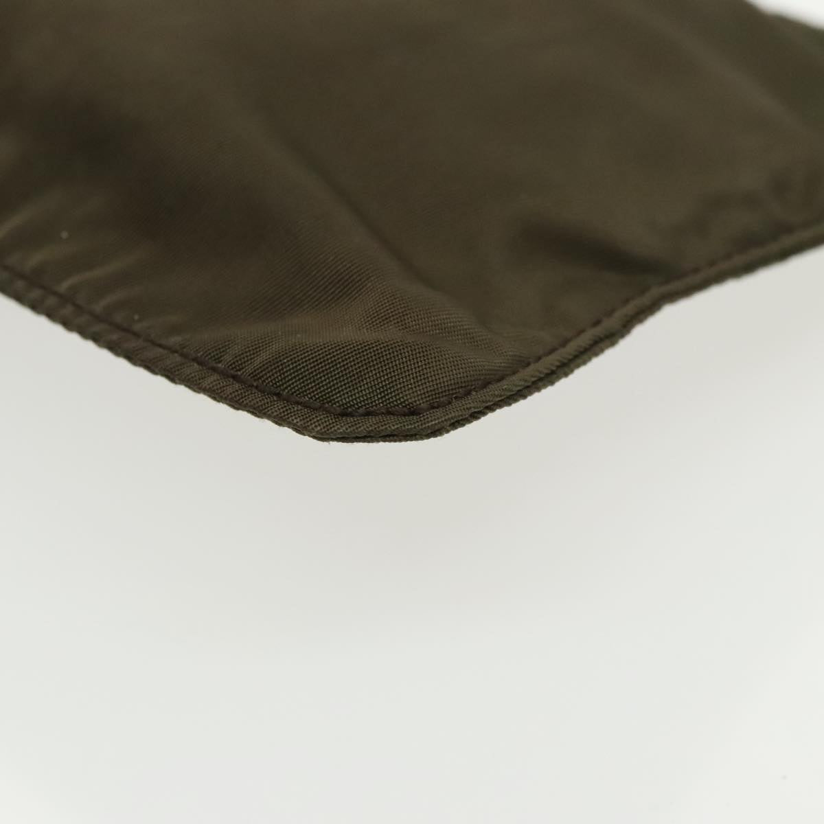Prada Tessuto Khaki Synthetic Wallet Bag (Pre-Owned)
