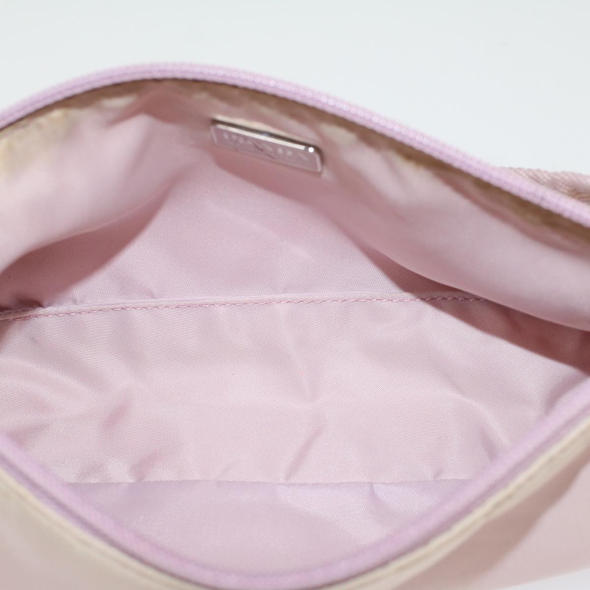 Prada Pink Synthetic Clutch Bag (Pre-Owned)