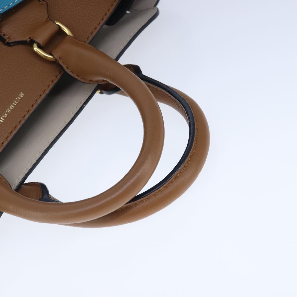 Burberry Belt Bag Brown Leather Handbag (Pre-Owned)