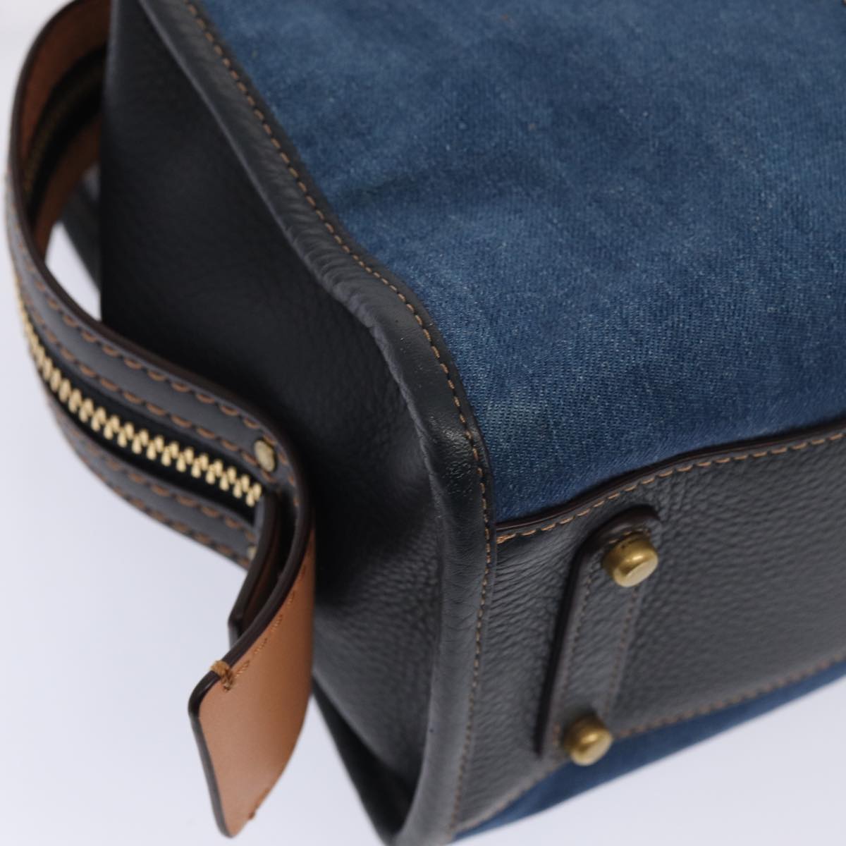 Coach Rogue 25 Blue Denim - Jeans Handbag (Pre-Owned)