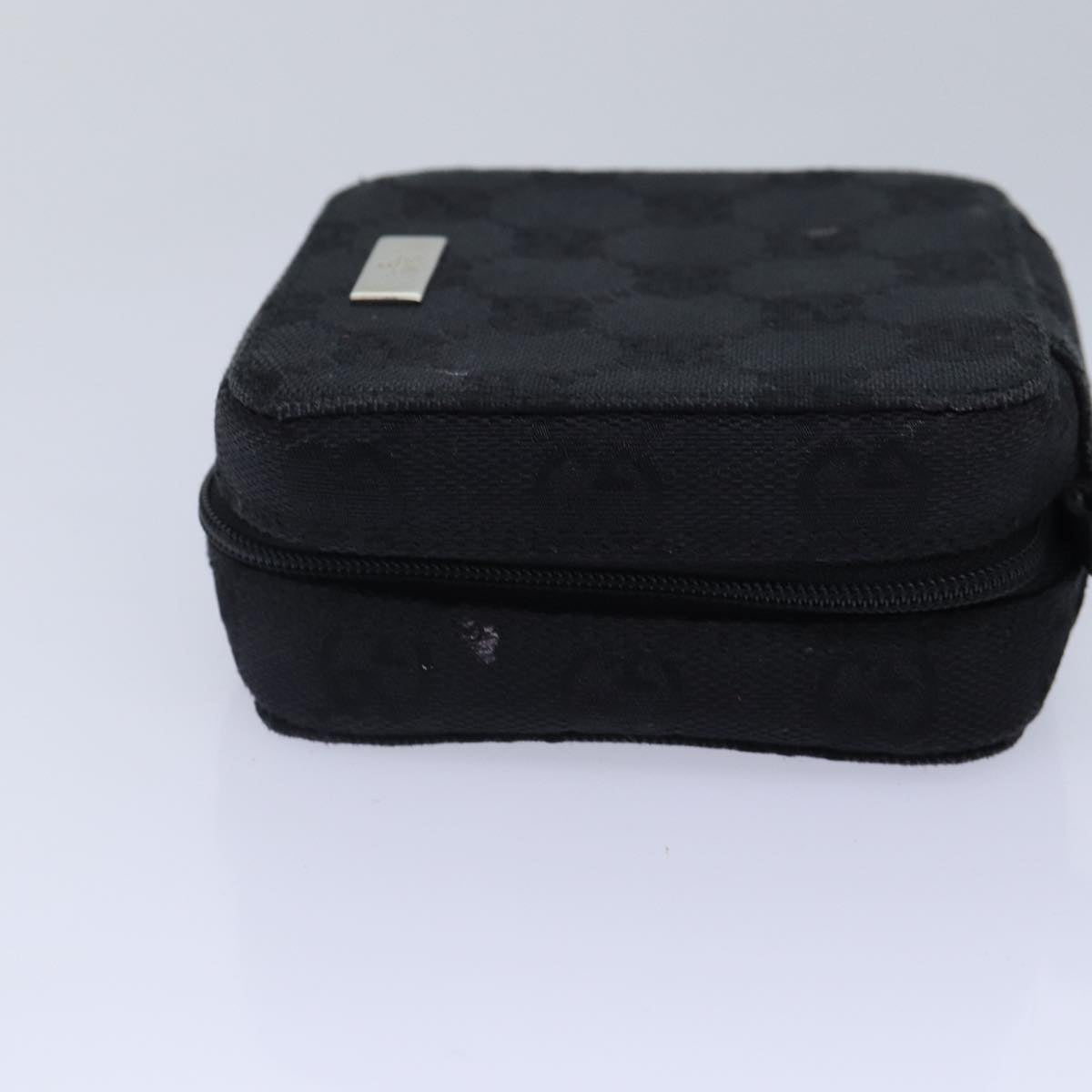 Gucci Gg Canvas Black Canvas Clutch Bag (Pre-Owned)