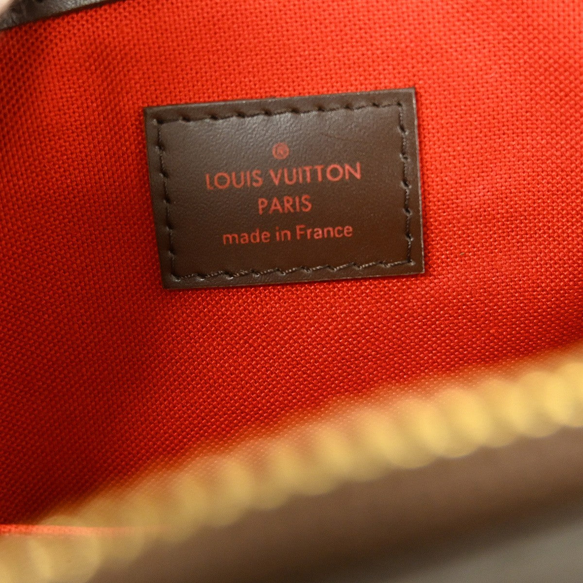 Louis Vuitton Verona Damier Ebene Brown Canvas Tote Bag Bag (Pre-Owned)