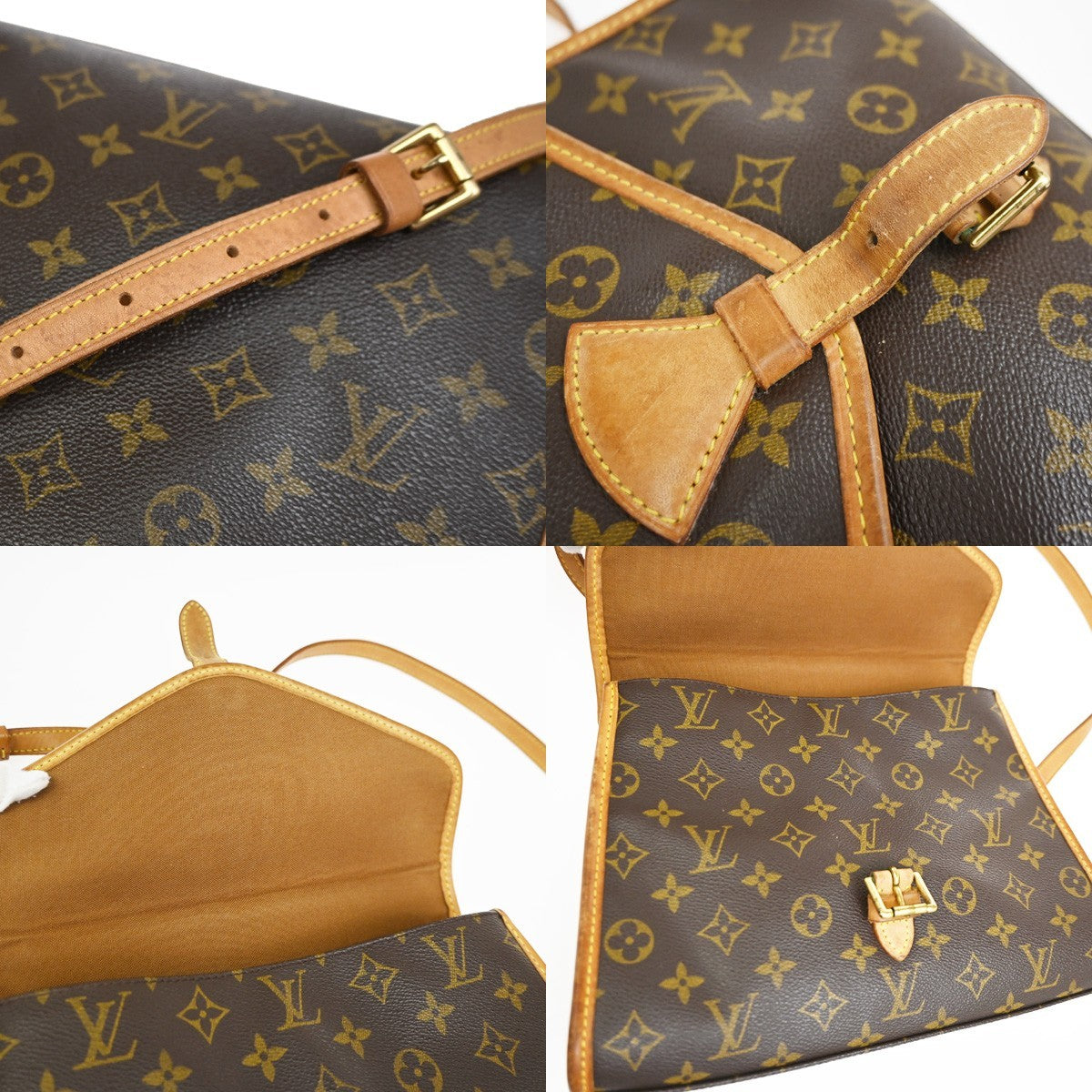 Louis Vuitton Beverly Monogram Canvas Brown Canvas Briefcase Bag (Pre-Owned)