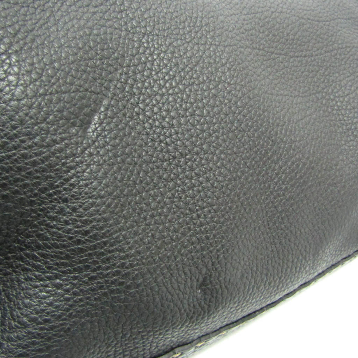Fendi Selleria Messenger Leather Black Leather Shoulder Bag Bag (Pre-Owned)