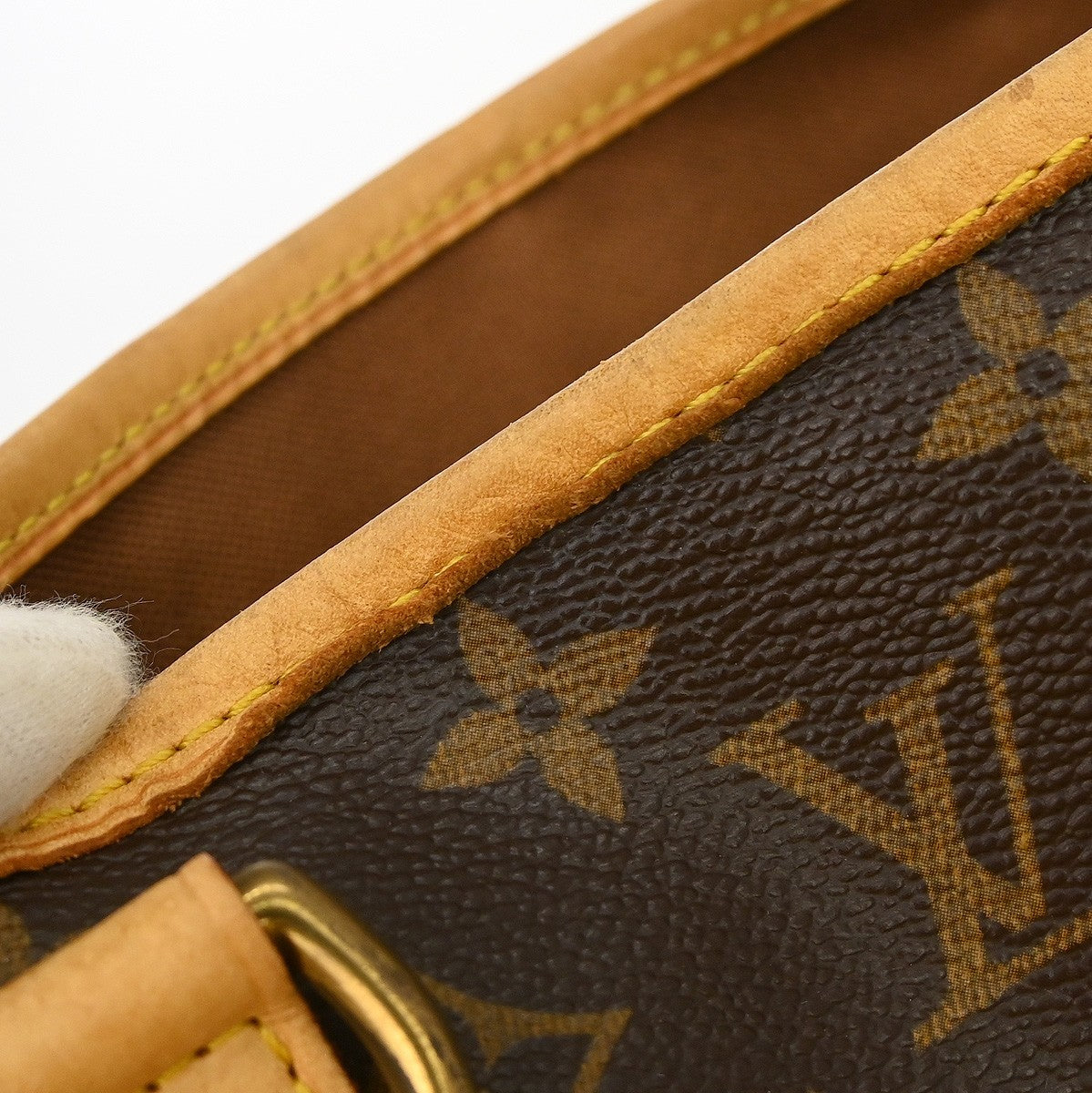 Louis Vuitton Batignolles Monogram Canvas Brown Canvas Tote Bag Bag (Pre-Owned)