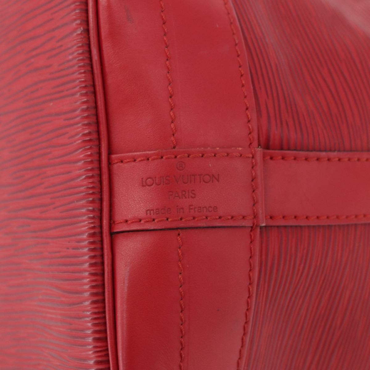 Louis Vuitton Noe Epi Leather Red Leather Shoulder Bag Bag (Pre-Owned)