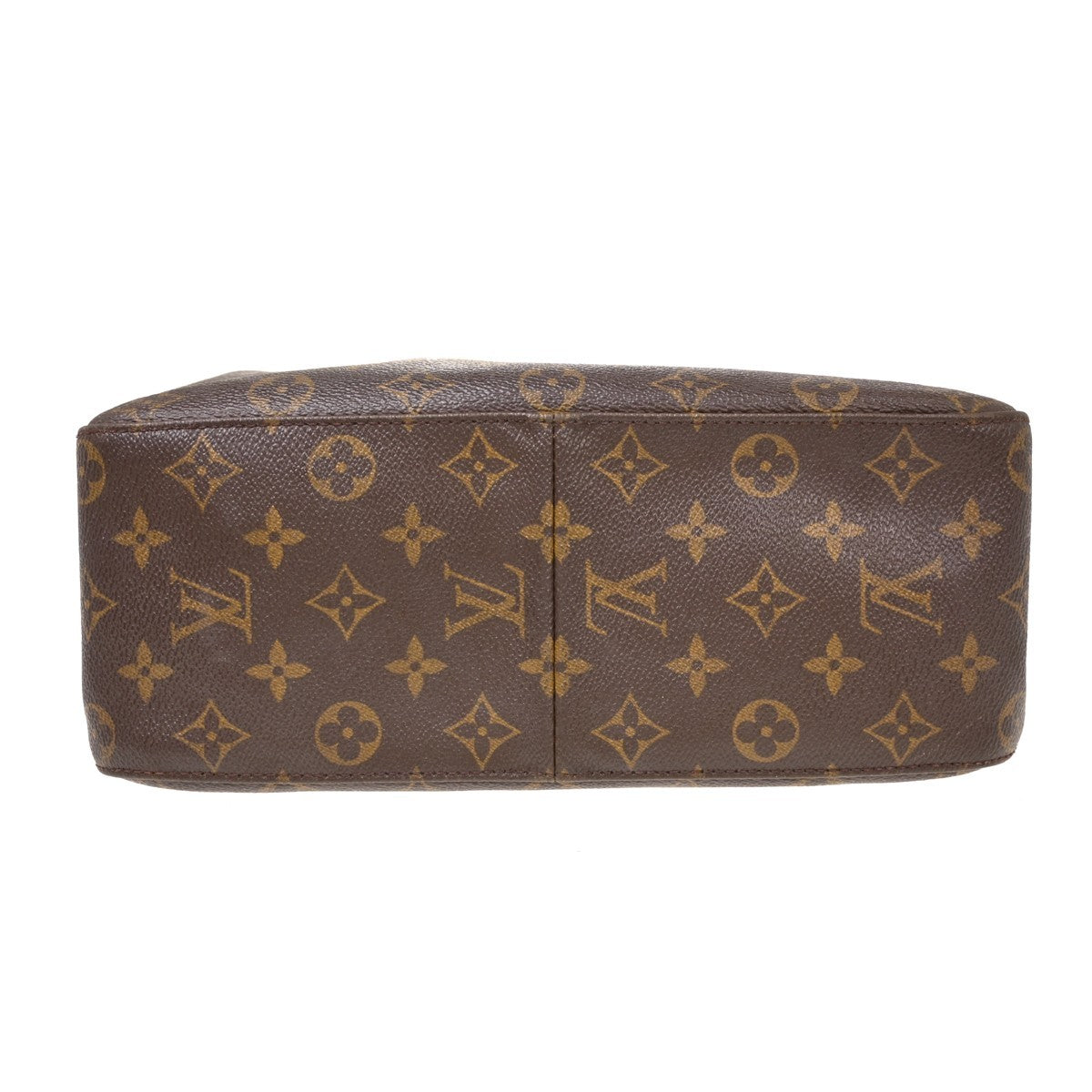 Louis Vuitton Loop Hobo Canvas Brown Canvas Shoulder Bag Bag (Pre-Owned)