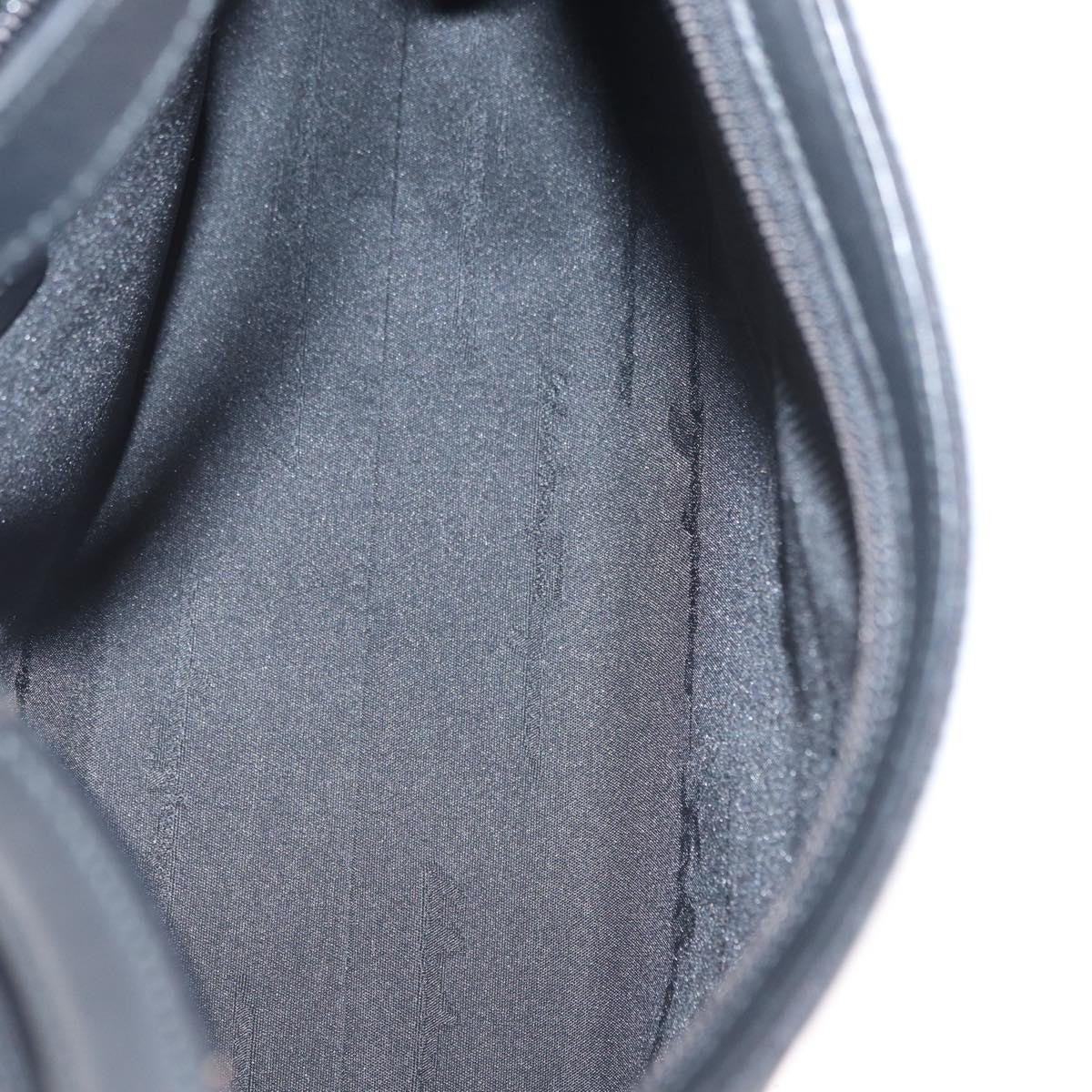 Salvatore Ferragamo Vintage Canvas Black Canvas Shoulder Bag Bag (Pre-Owned)