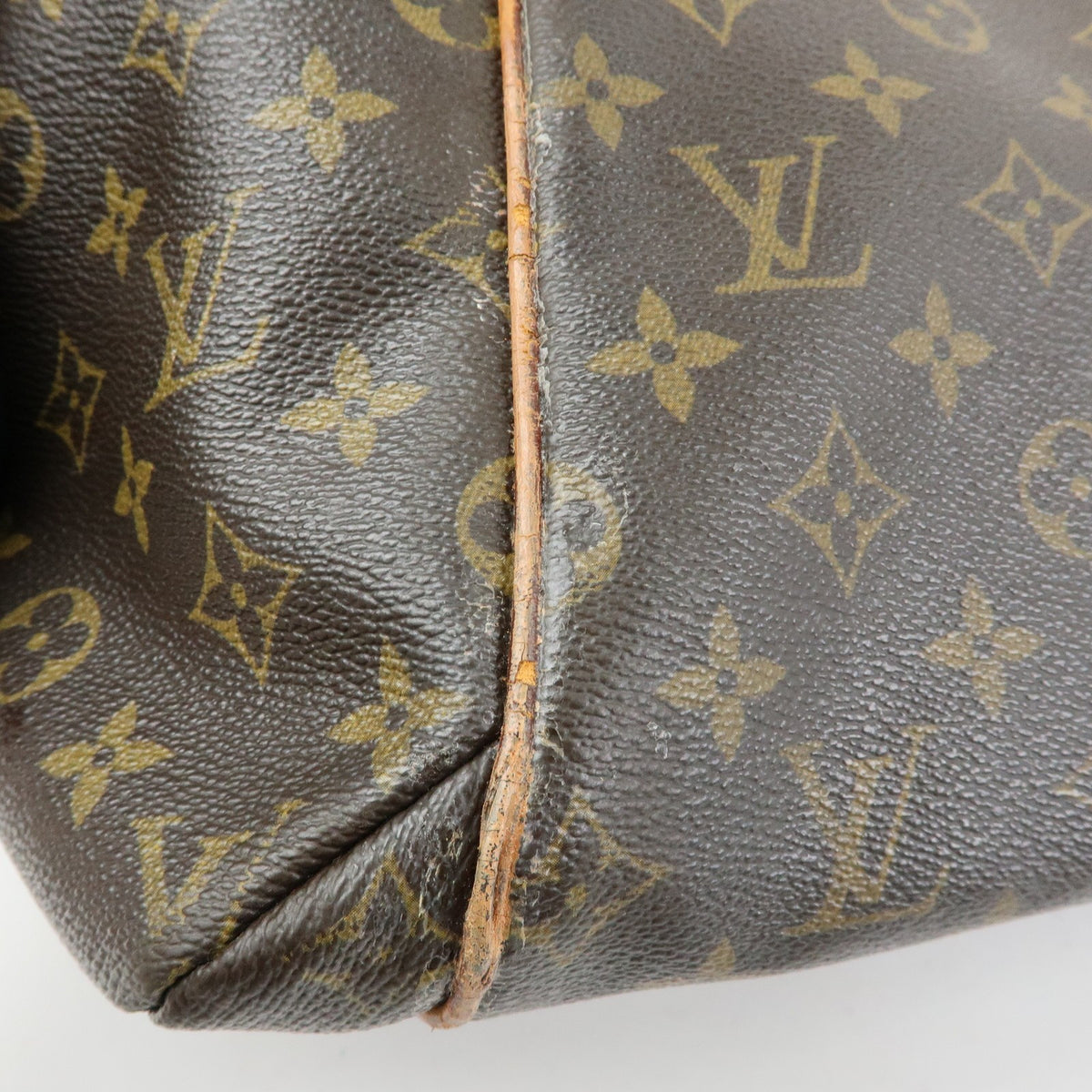 Louis Vuitton Totally Monogram Canvas Brown Canvas Tote Bag Bag (Pre-Owned)