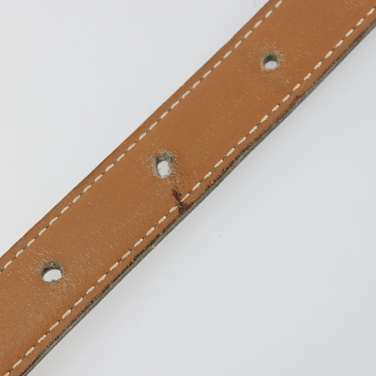 Hermes Constance Belt Leather Beige Leather Belts Accessory (Pre-Owned)