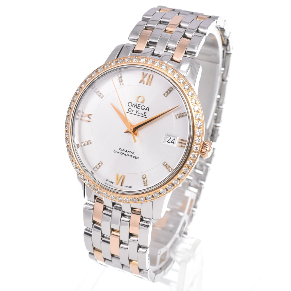 Omega De Ville Prestige Quartz Stainless Steel Watch (Pre-Owned)