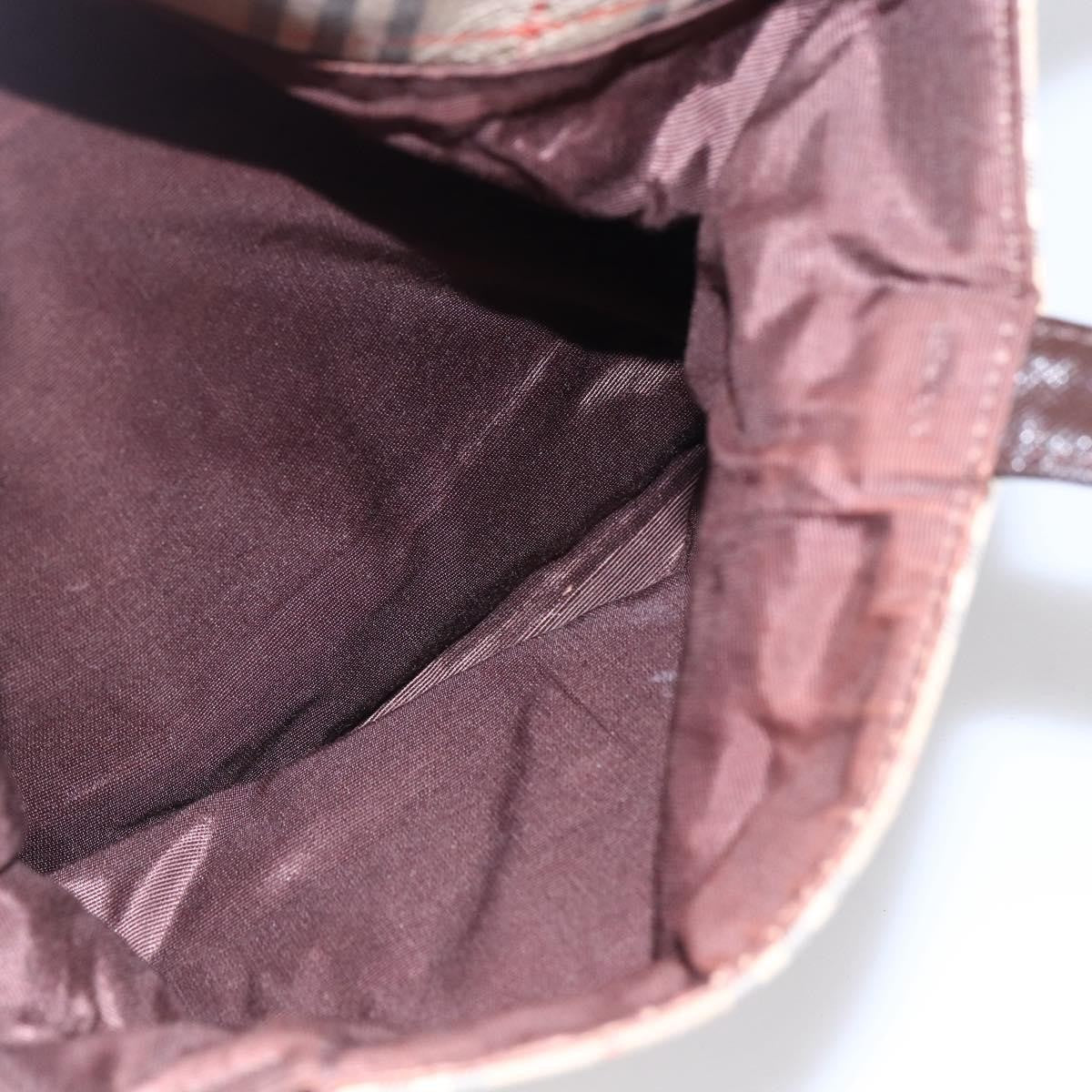 Burberry Vintage Canvas Beige Canvas Tote Bag Bag (Pre-Owned)
