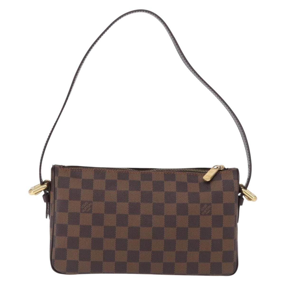 Louis Vuitton Ravello Damier Ebene Brown Canvas Shoulder Bag Bag (Pre-Owned)