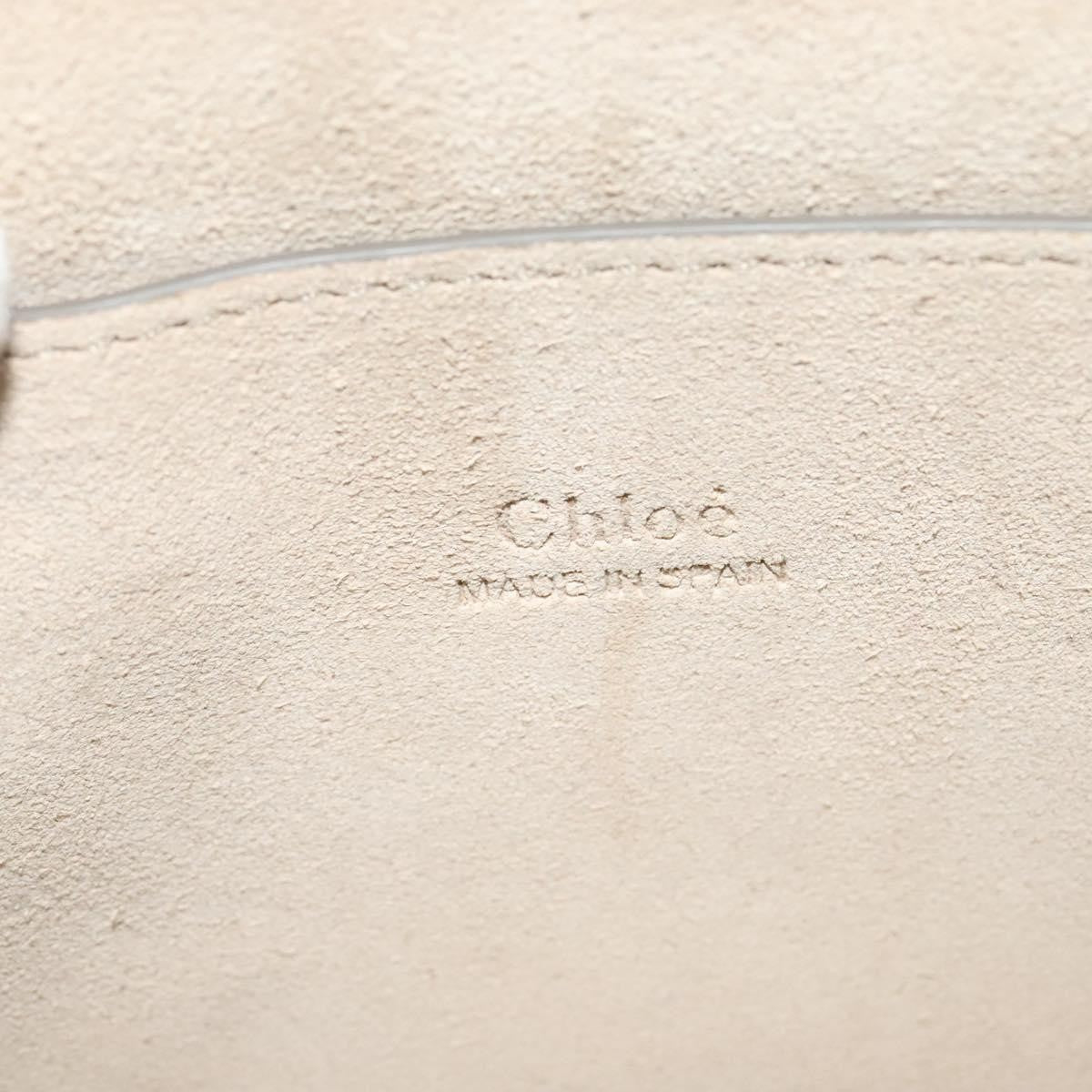 Chloe Faye Leather And Suede Blue Suede Shoulder Bag Bag (Pre-Owned)