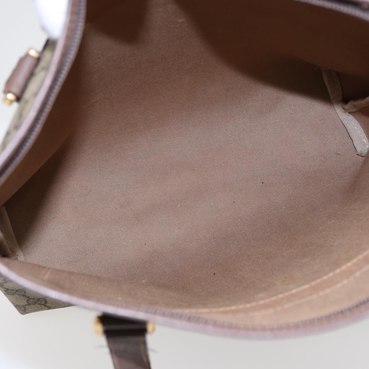 Gucci Gg Canvas Brown Canvas Tote Bag (Pre-Owned)