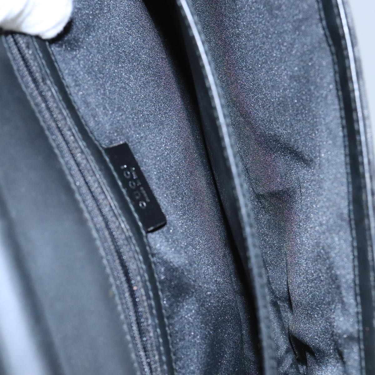 Gucci Black Canvas Clutch Bag (Pre-Owned)