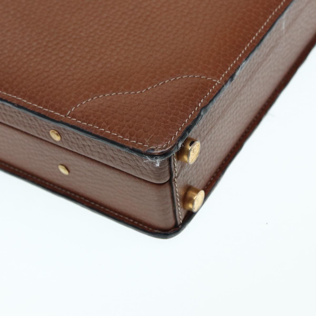 Loewe Brown Leather Travel Bag (Pre-Owned)