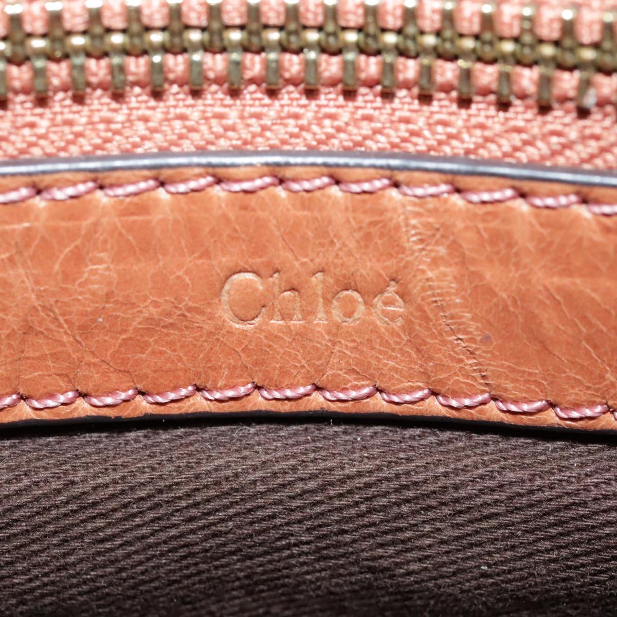 Chloé Ethel Brown Leather Shoulder Bag (Pre-Owned)