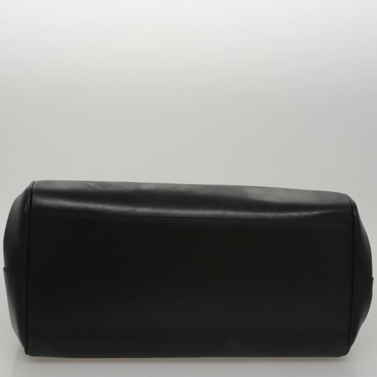 Prada Flame Black Leather Handbag (Pre-Owned)