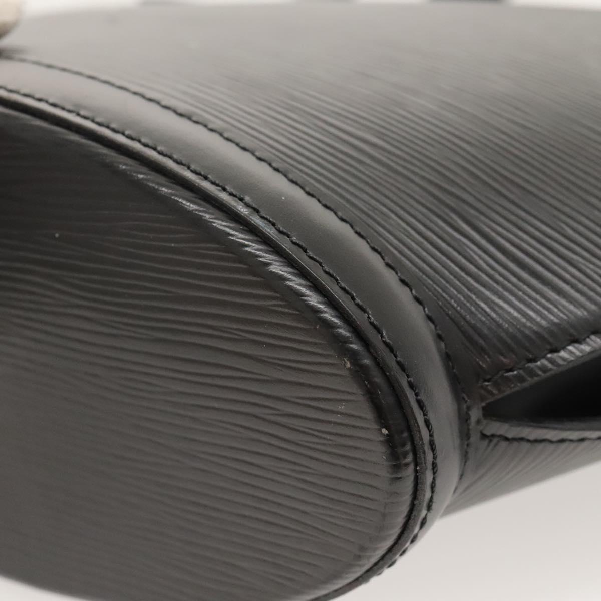 Louis Vuitton Saint Jacques Black Leather Tote Bag (Pre-Owned)