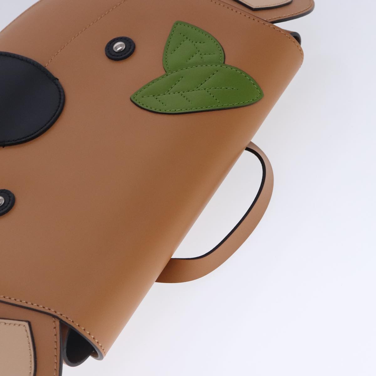 Gucci Brown Leather Backpack Bag (Pre-Owned)