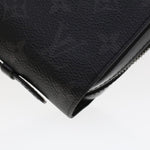 Louis Vuitton Zippy Xl Black Canvas Wallet  (Pre-Owned)