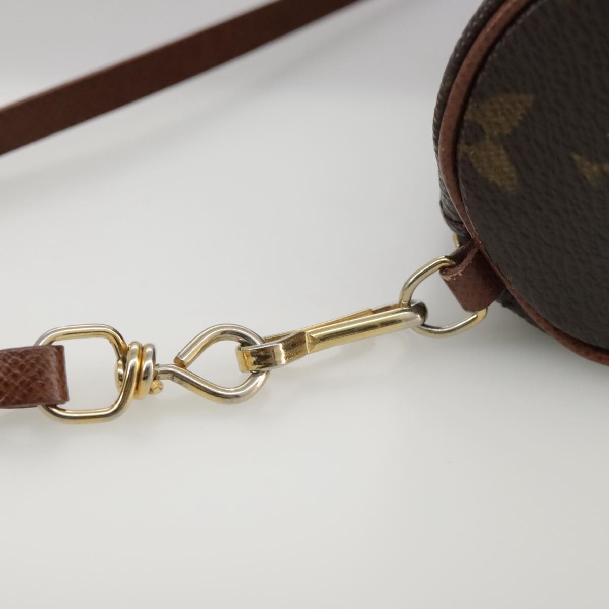 Louis Vuitton Mini Baby Papillon Brown Canvas Clutch Bag (Pre-Owned)