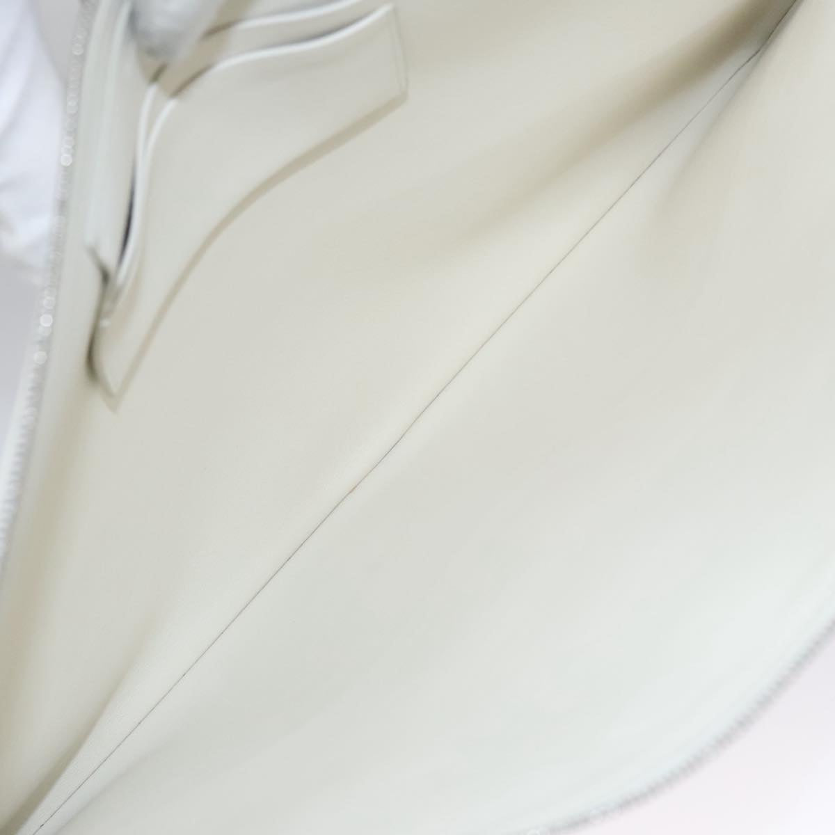 Céline White Leather Clutch Bag (Pre-Owned)