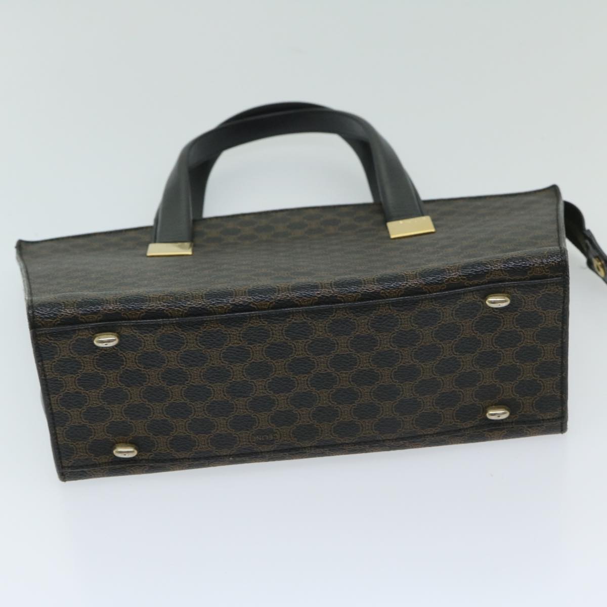 Céline Macadam Black Canvas Handbag (Pre-Owned)