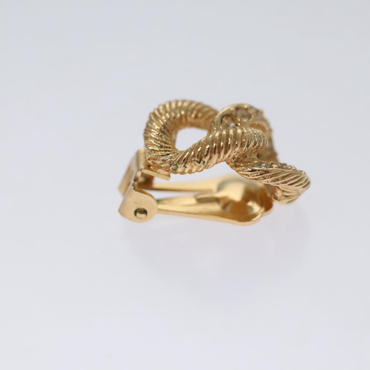 Dior Gold Metal Earring Jewelry (Pre-Owned)