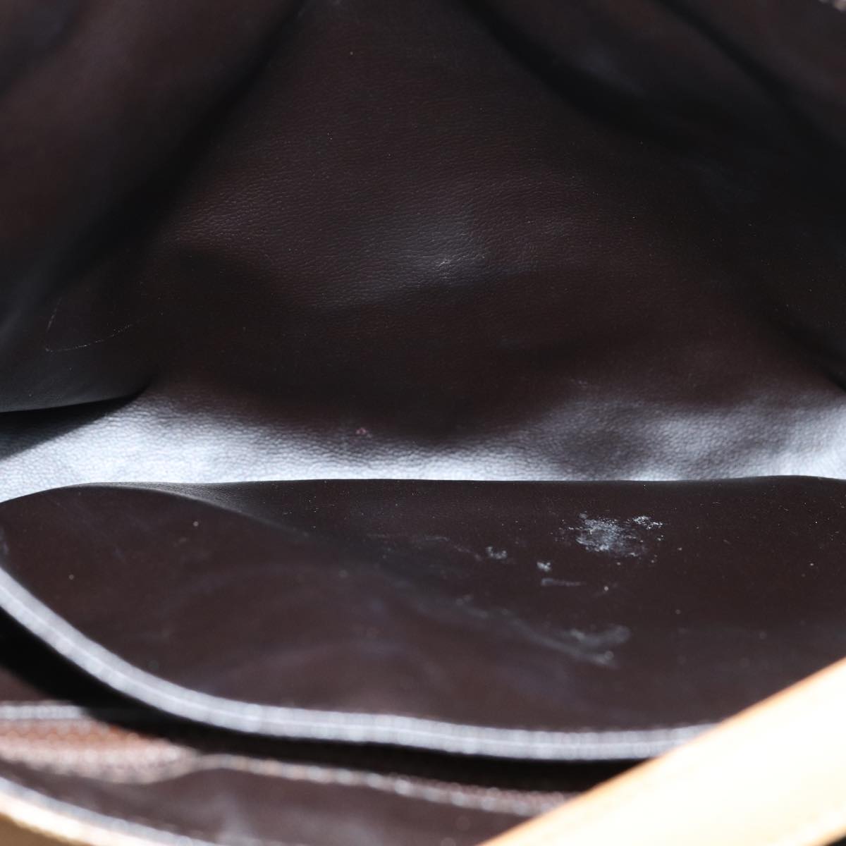 Céline Macadam Beige Canvas Shoulder Bag (Pre-Owned)