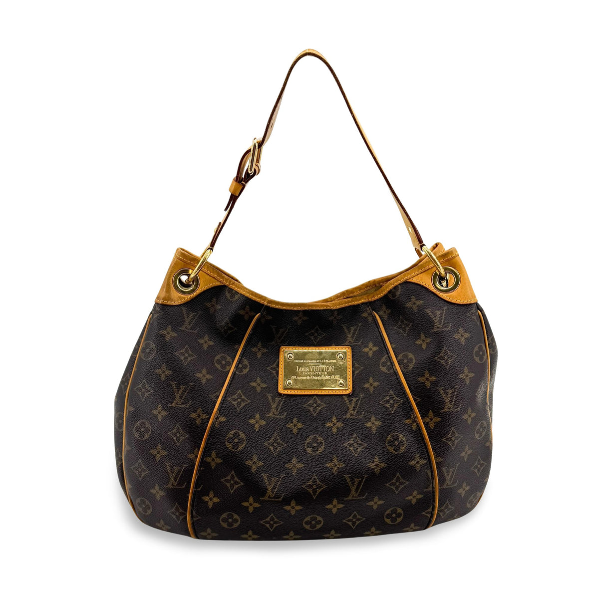 Louis Vuitton Galliera Monogram Canvas Brown Canvas Handbag (Pre-Owned)