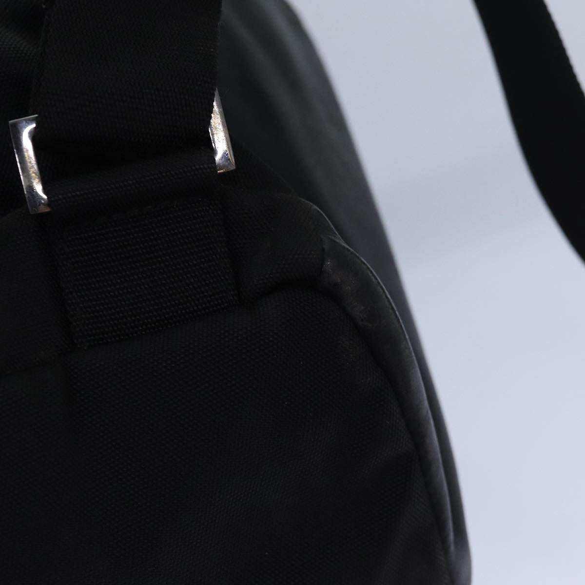 Gucci Black Synthetic Backpack Bag (Pre-Owned)