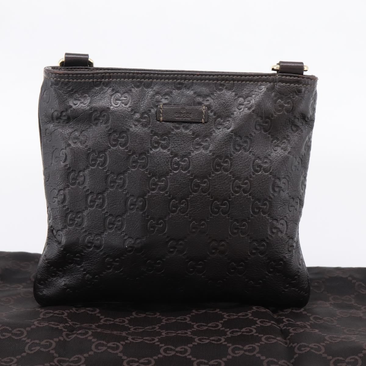 Gucci Crossbody Guccissima Leather Brown Leather Crossbody Bag Bag (Pre-Owned)