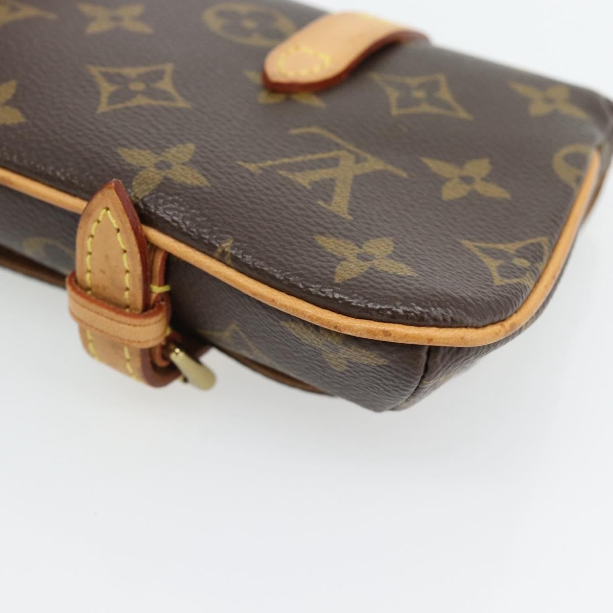 Louis Vuitton Marelle Waist Monogram Canvas Brown Canvas Clutche & Pouche Bag (Pre-Owned)