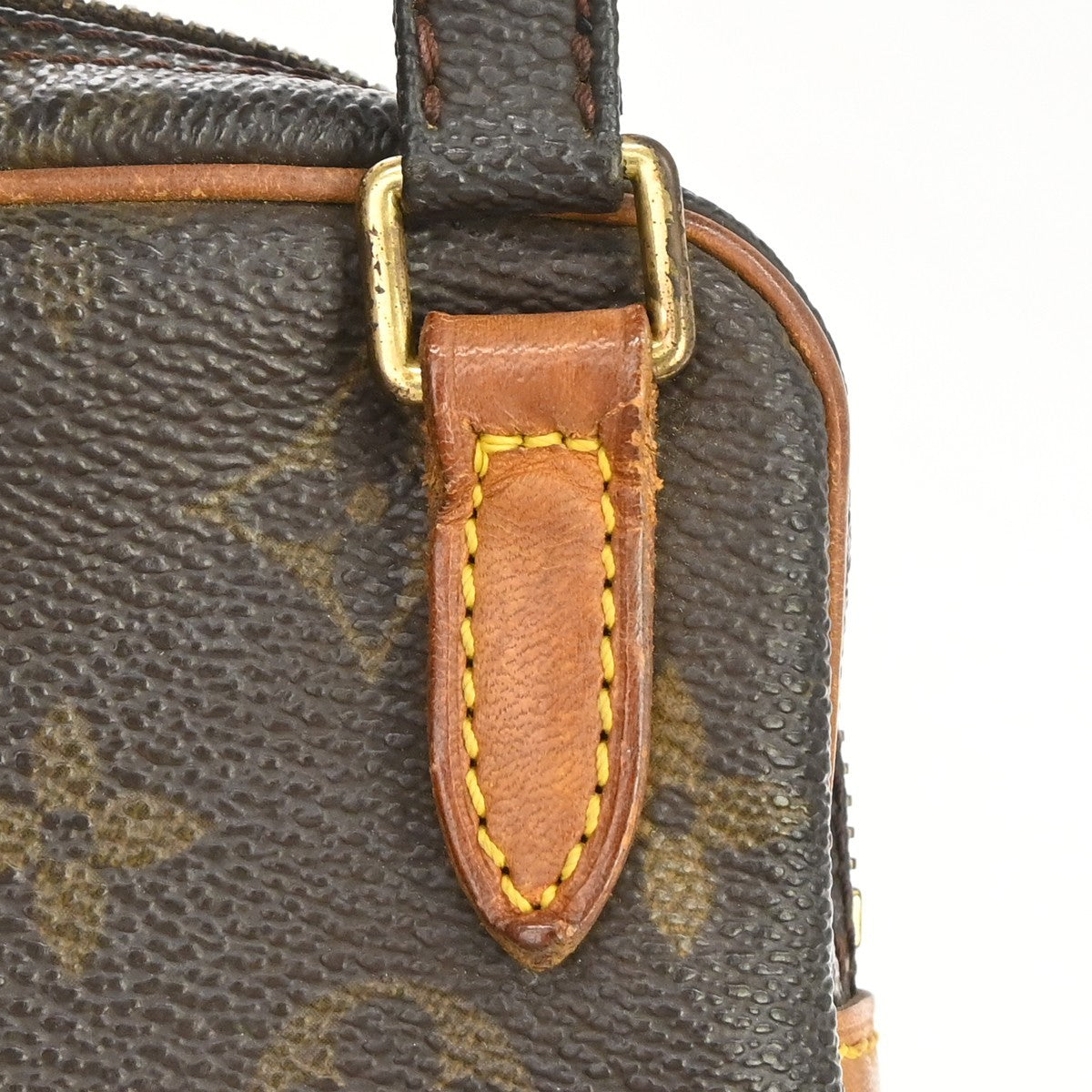 Louis Vuitton Pochette Marly Bandouliere Monogram Canvas Brown Canvas Shoulder Bag Bag (Pre-Owned)