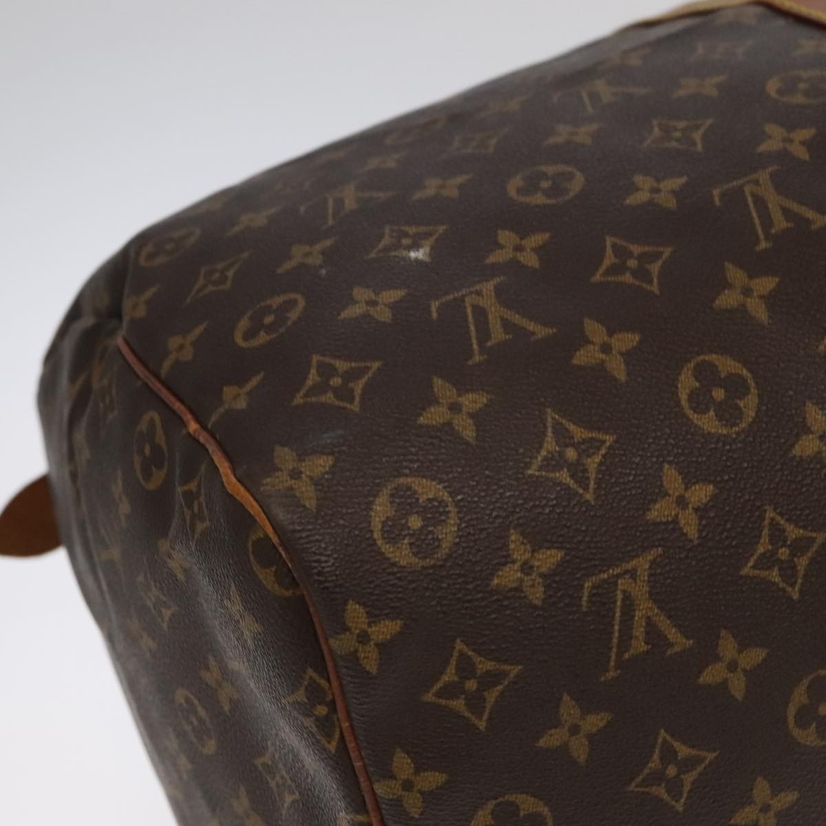 Louis Vuitton Keepall Monogram Canvas Brown Canvas Travel Bag Bag (Pre-Owned)