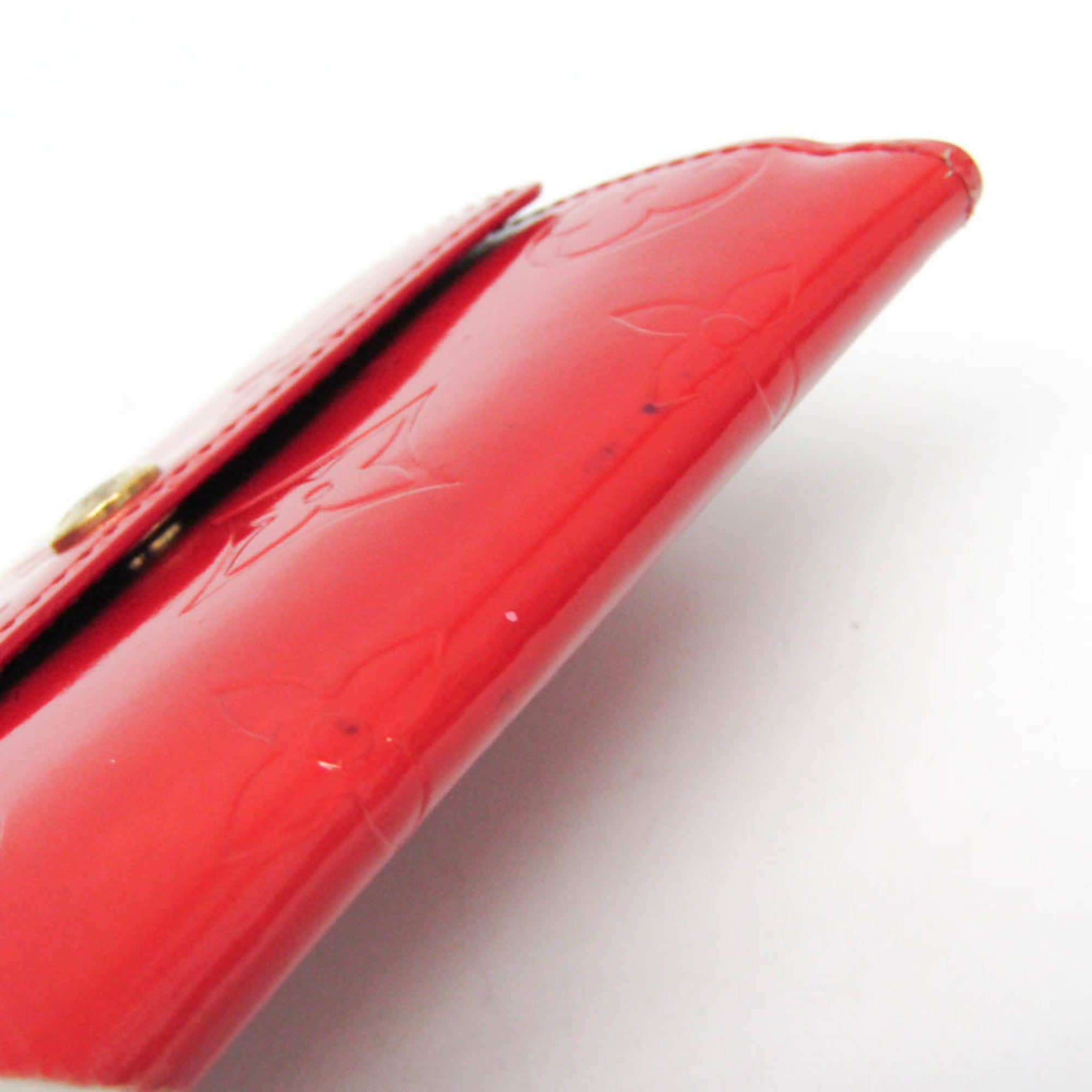 Louis Vuitton Ludlow Vernis Red Patent_Leather Wallets Accessory (Pre-Owned)