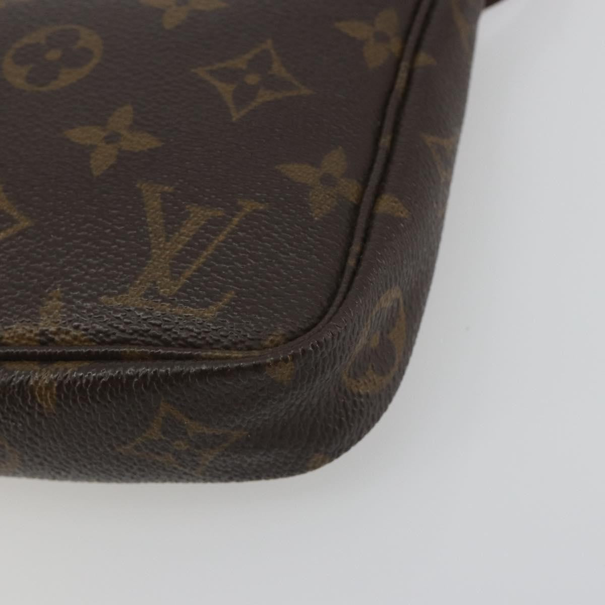 Louis Vuitton Pochette Accessoires Monogram Brown Canvas Clutche & Pouche Bag (Pre-Owned)