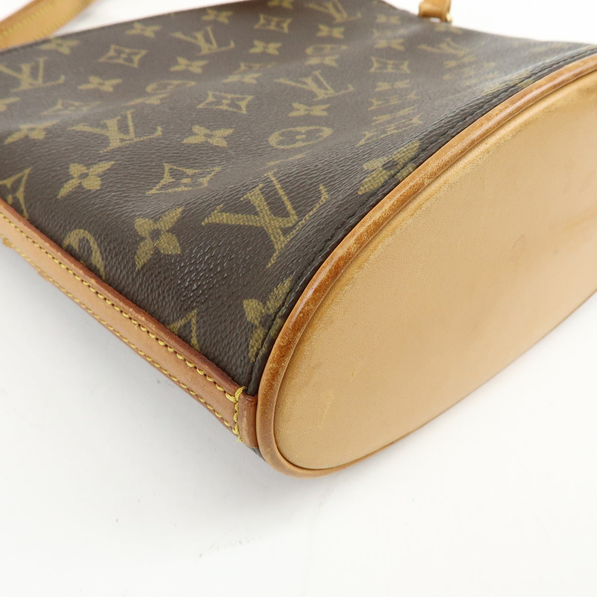 Louis Vuitton Drouot Monogram Canvas Brown Canvas Shoulder Bag Bag (Pre-Owned)