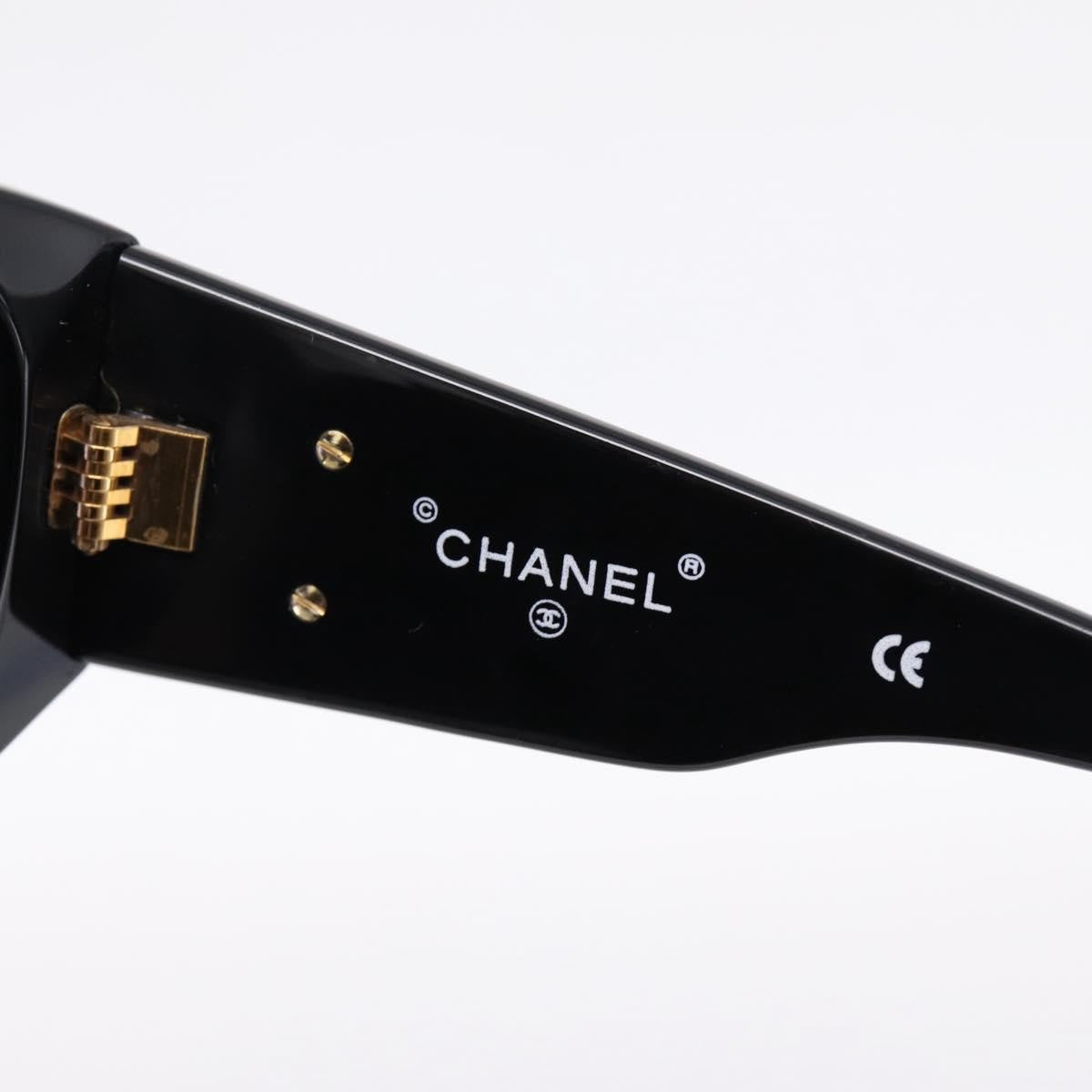 Chanel Logo Cc Plastic Black Plastic Sunglasse Accessory (Pre-Owned)