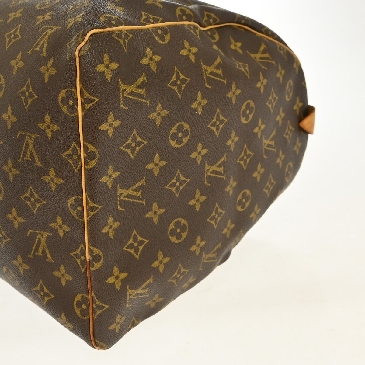 Louis Vuitton Keepall Monogram Brown Canvas Travel Bag Bag (Pre-Owned)