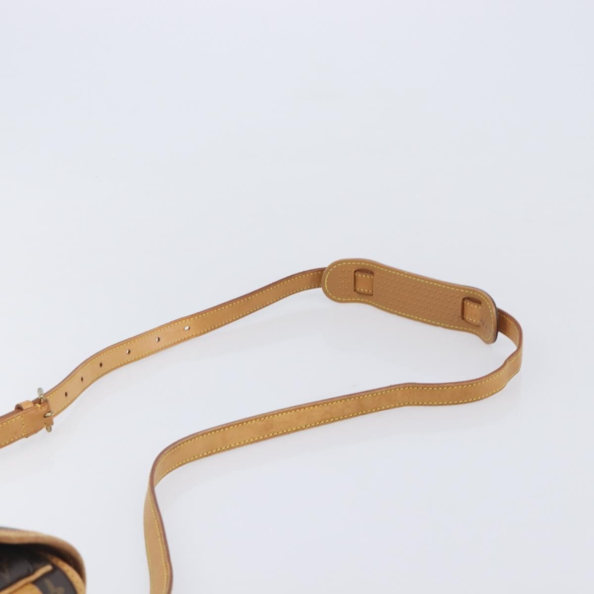 Louis Vuitton Sologne Monogram Canvas Brown Canvas Handbag (Pre-Owned)