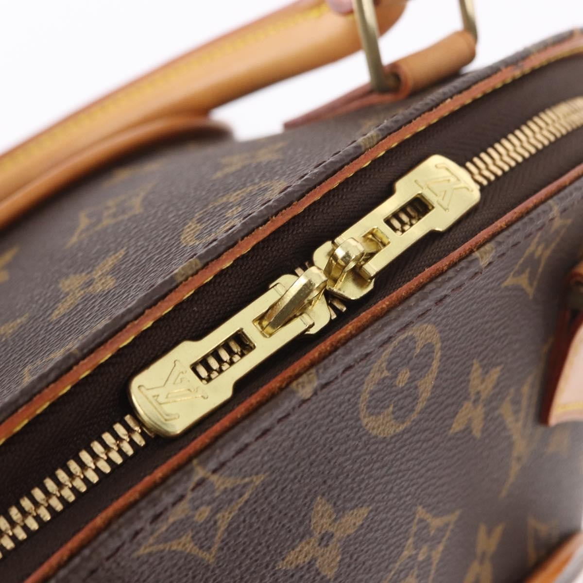 Louis Vuitton Ellipse Monogram Brown Canvas Handbag (Pre-Owned)